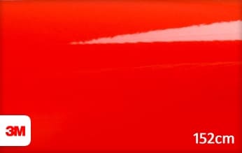 3M 1380 G13 Gloss Hotrod Red snijfolie