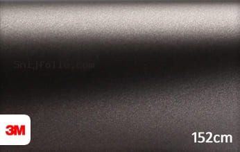 3M 1380 M221 Matte Charcoal Metallic snijfolie