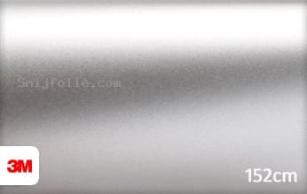 3M 1380 S130 Satin Silver Metallic snijfolie