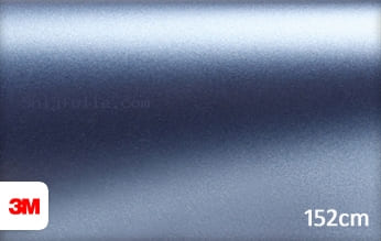 3M 1380 S257 Satin Ice Blue Metallic snijfolie