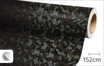 Camouflage digitaal snijfolie